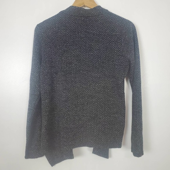 Karl Lagerfeld open front cardigan gray small - Picture 2 of 5